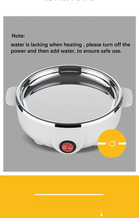 Egg Cooker Multifunctional Electric Egg Boiler Double Layers Egg Cooker Mini Steamer Poacher Kitchen Cooking Breakfast Machine - Buy online at  Vibe In Cart.