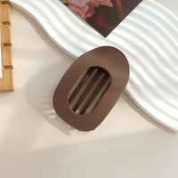 Plastic Hair Claw Clip for Women with Curved Design