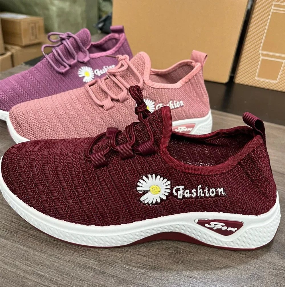 Women Sneakers Autumn New Trendy Mesh Casual Sports Running Shoes Wholesale Comfortable Lightweight Breathable Fashion Sneakers - Buy online at  Vibe In Cart.