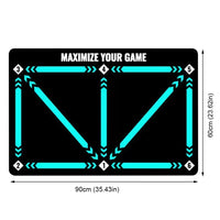 Foldable Football Mat Non-Slip Football Footstep Training Rug Wear-Resistant Ball Control Footstep Mat Gifts for Football Lovers - Buy online at  Vibe In Cart.