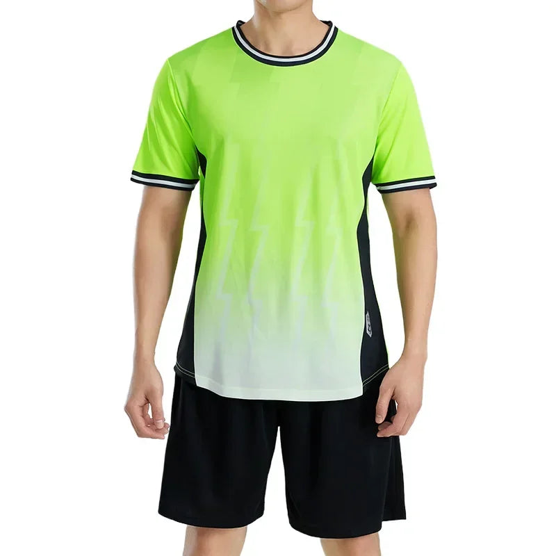 Adult Men's Polyester Quick-Drying Football Jersey