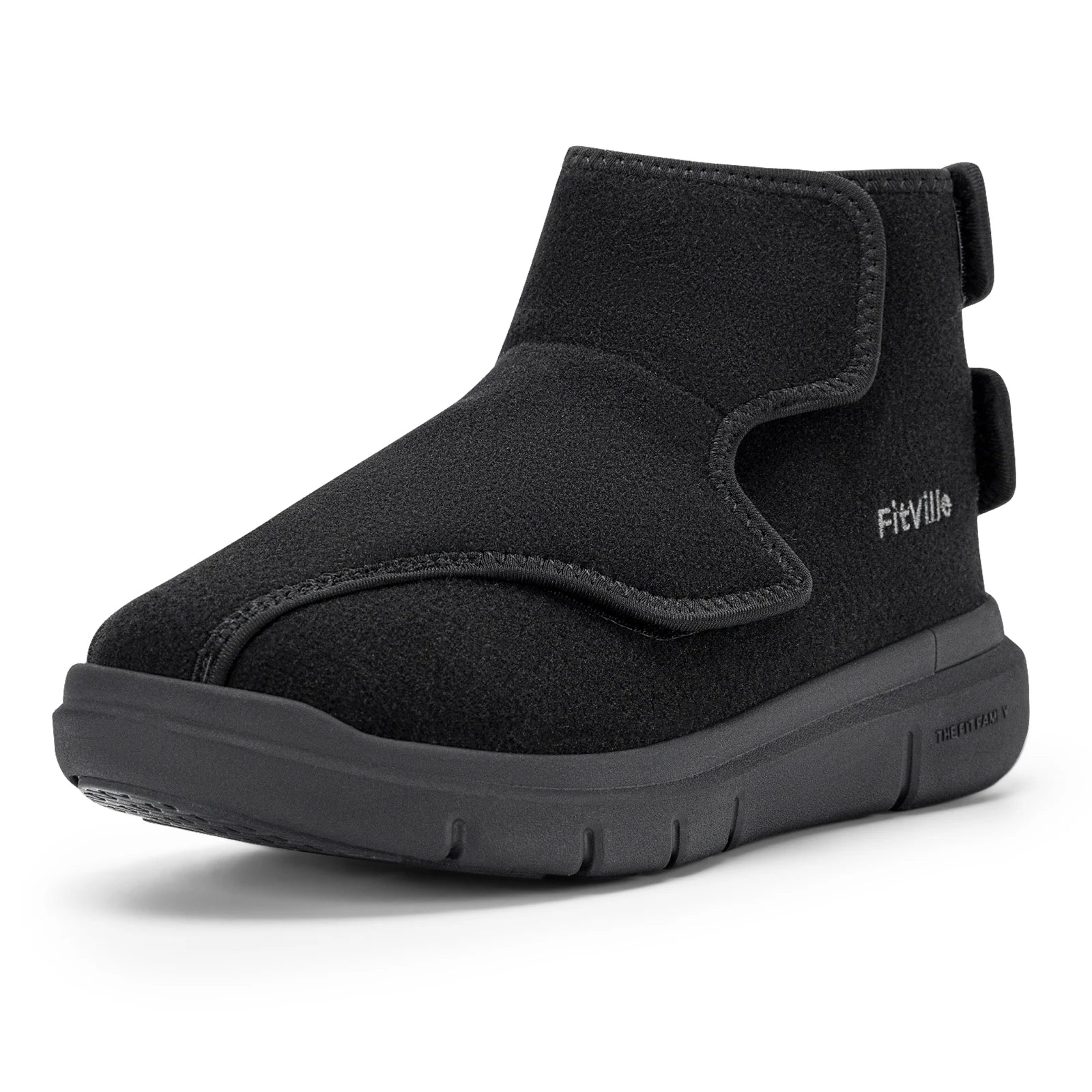 FitVille Wide Diabetic Winter Boots For Men Fully Adjustable Straps Men‘S Snow Boots Wide Neuropathy With Warm Fur Lining - Buy online at  Vibe In Cart.