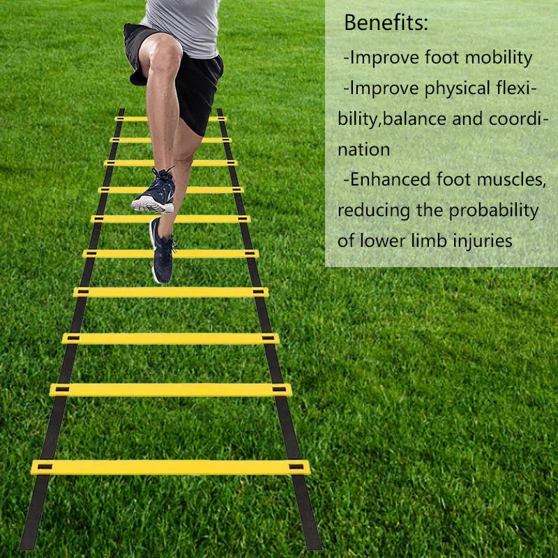 Agility Ladder Removable For Speed Training and Sports Flexibility Portable Agility Football Training Energy Ladder Equipment - Buy online at  Vibe In Cart.