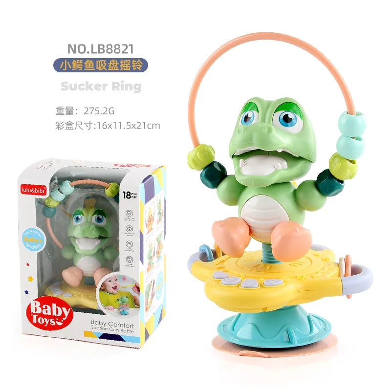 Baby cartoon soothing ringing toy fun sound effects nursery rhyme baby dining table suction cup puzzle early education toy - Buy online at  Vibe In Cart.
