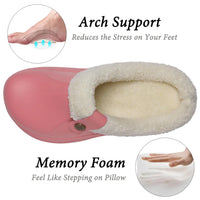Waterproof Plush Lined Slippers for Indoor and Outdoor Use