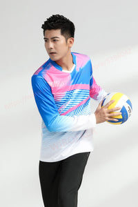 2023 New Style Print Badminton Shirts Men Sport Training Quick-dry Wicking Long Sleeve Casual Tennis Ping Pong Volleyball Tee - Buy online at  Vibe In Cart.