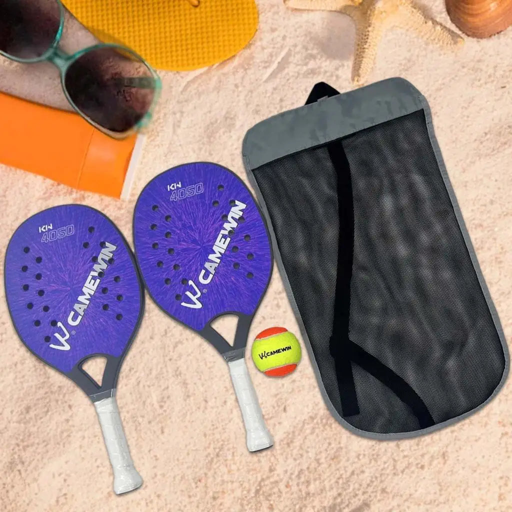1 Pair Beach Tennis Rackets for Child EVA Core Portable Lightweight Beach Tennis - Buy online at  Vibe In Cart.