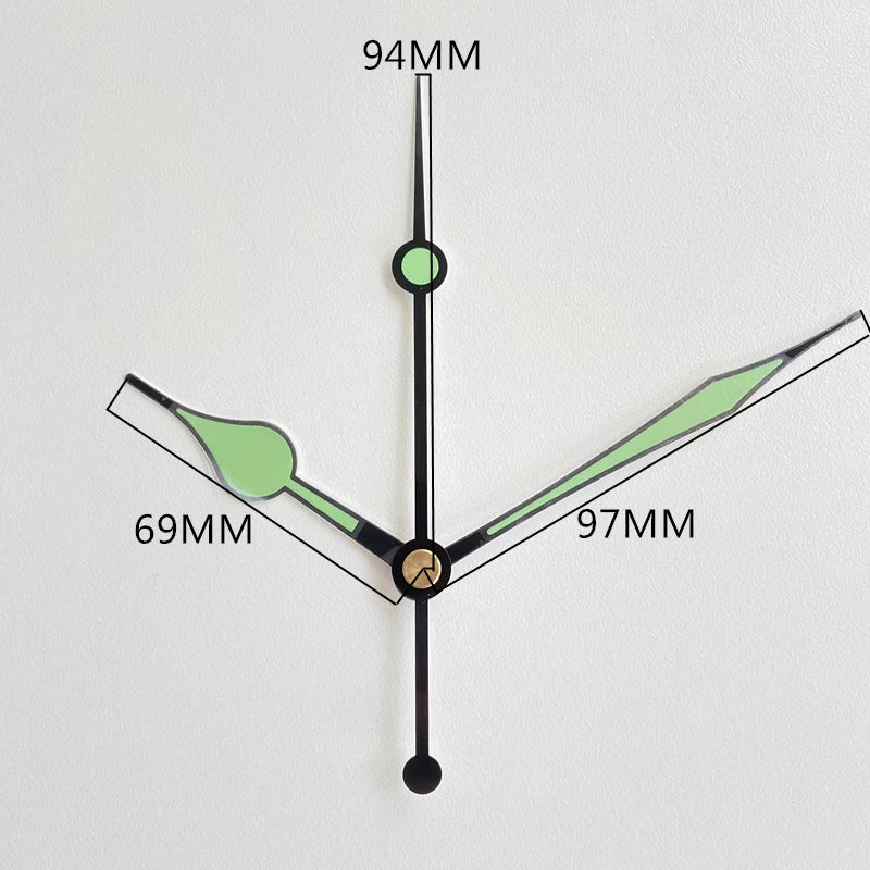 Silent Quartz Battery Operated Clock Movement with Hands