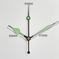 Silent Quartz Battery Operated Clock Movement with Hands