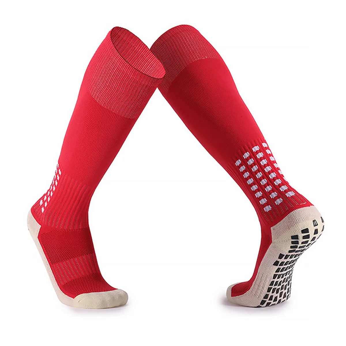 Anti Slip Soccer Knee Socks,Non Slip Football/Basketball/Hockey Sports Grip Socks A Pair - Buy online at  Vibe In Cart.