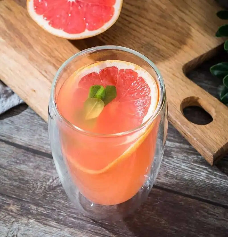 2-6PCS Double Wall High Borosilicate Glass Mug Heat Resistant Tea Milk Espresso Coffee Juice Water Cup Bar Drinkware Gift - Buy online at  Vibe In Cart.