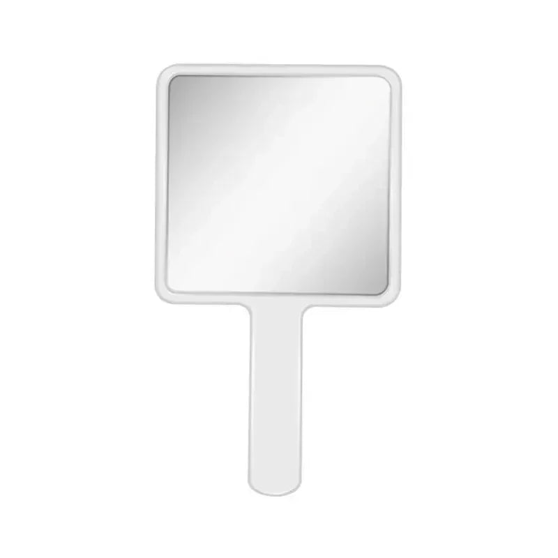 Eyelash Extension Handheld Makeup Mirror Square Makeup Vanity Mirror with Handle Hand Mirror SPA Salon Compact Mirrors - Buy online at  Vibe In Cart.