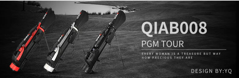 Unisex PU Golf Bag for 9 Clubs with Multiple Colors
