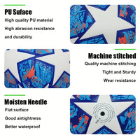 1Pc Classic Size 5 Soccer Ball, Handmade PU Leather Soccer Ball, Durable Kicking Outdoor Sports Training Game Football - Buy online at  Vibe In Cart.