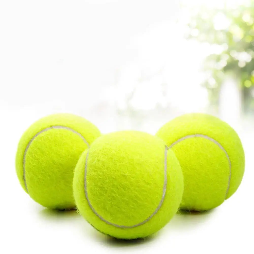 1/2/3/6/9PCS High Elasticity Training Entertainment Ball Tennis For Training Exercises Elastic Fiber Rubber Outdoor Tennis Ball - Buy online at  Vibe In Cart.