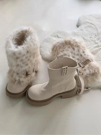 Fur Women Snow Boots Fashion Platform Shoes Warm New Casual Sport Shoes 2025 Winter Sneakers Ankle Boots Walking Mujer Botas - Buy online at  Vibe In Cart.
