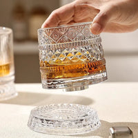 255 ML Whiskey Glass  Transparent Wine Glass Household Heat-resistant Rotatable Beer Cup Party Drinkware Foreign wine cup - Buy online at  Vibe In Cart.