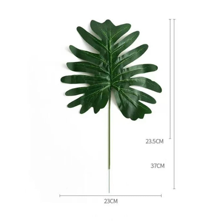 Artificial Tropical Palm Leaves Hawaiian Luau Jungle Safari Animal Theme Party Supplies Birthday Wedding Baby Shower Decoration - Buy online at  Vibe In Cart.