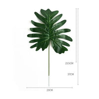 Artificial Tropical Palm Leaves Hawaiian Luau Jungle Safari Animal Theme Party Supplies Birthday Wedding Baby Shower Decoration - Buy online at  Vibe In Cart.