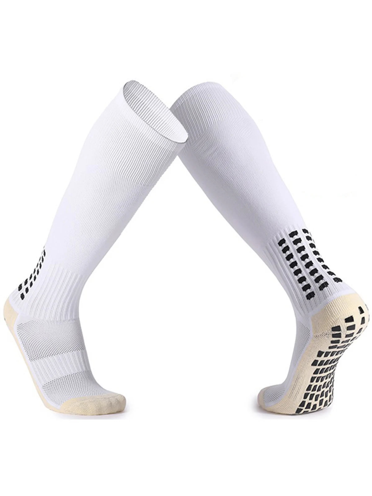 Anti Slip Soccer Knee Socks,Non Slip Football/Basketball/Hockey Sports Grip Socks A Pair - Buy online at  Vibe In Cart.