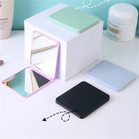 Foldable Makeup Mirror Portable Double-Sided Mirror Student Dormitory Desktop Small Gift Wholesale - Buy online at  Vibe In Cart.