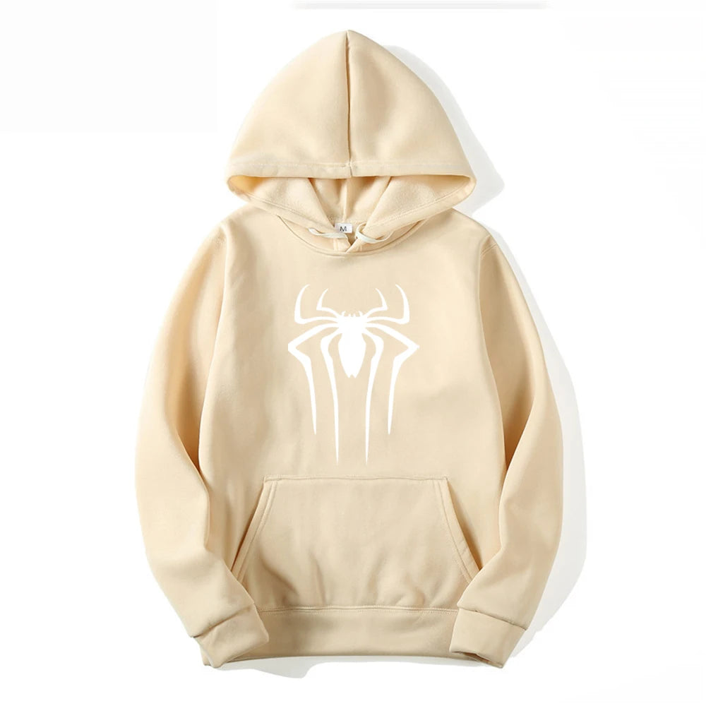 2024Fashion brand Men's Hoodie Casual Hoodie Sweatshirt Men's/Women's top Solid color printed spider hoodie sweatshirt - Buy online at  Vibe In Cart.