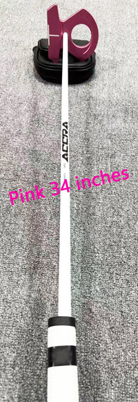 Right-Handed Golf Putter with Graphite Shaft, 32-36 Inches, Multiple Colors