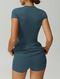 Tennis Dress With Shorts Tennis Wear Workout Gym Outfit Sport Golf Dress Women Casual Slim Fit Stretchy Badminton Clothing - Buy online at  Vibe In Cart.