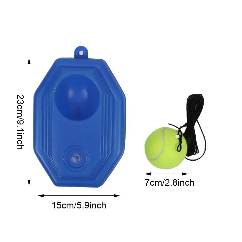 Tennis Training Ball Tennis Trainer Professional Training Primary Tool Exercise Self Study Rebound Ball Indoor Tennis Exercise - Buy online at  Vibe In Cart.