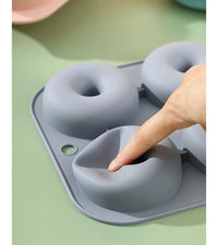6Holes Baking Mold Food Grade Silicone Non-stick Donut Molds Chocolate Cupcake Pan DIY Muffin Kitchen Tool for Oven Bakeware - Buy online at  Vibe In Cart.