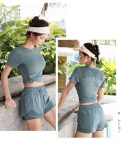 Women's 3" Mesh Panel Shorts: Modesty Liner & QuickDry for Tennis Run Yoga, Loose Comfort Fit - Buy online at  Vibe In Cart.