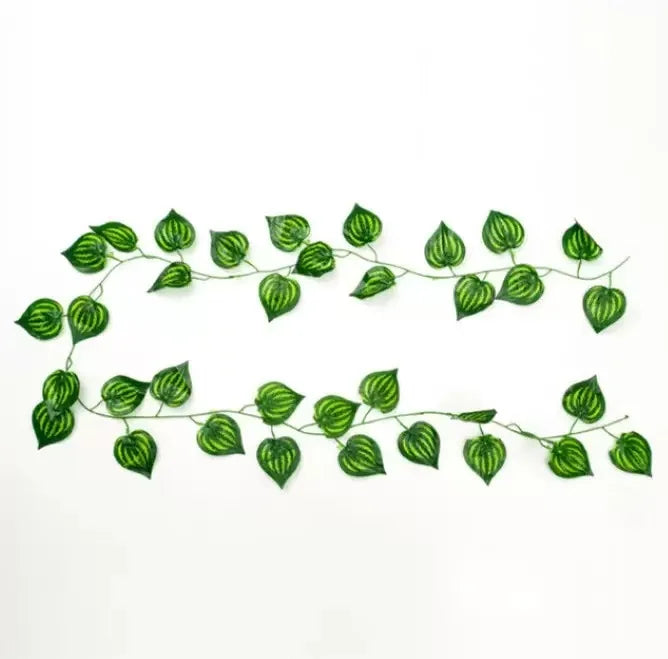 Artificial Green Ivy Leaf Hanging Vine Garland 2.1M