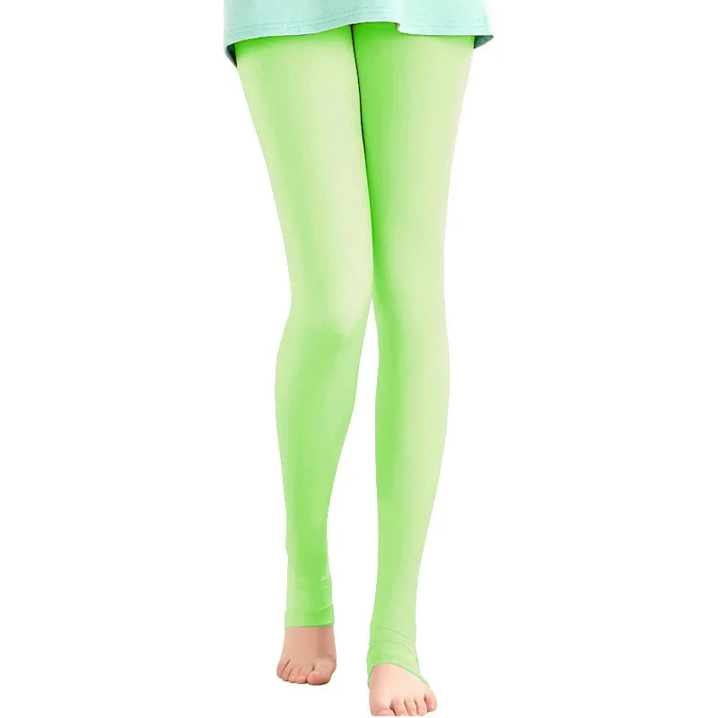 PGM Breathable Female Legging Stocking Sunscreen Women Golf Pants Ice Silk High Elastic Stocking Outdoor Thin Long Leg Sock