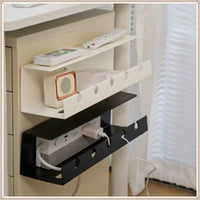 Under Desk Cable Tray With Clamp, No Drilling, Single Tier, Size M