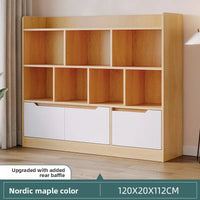 Multi-Grid Storage Cabinet with Multi-Layer Shelves for Home