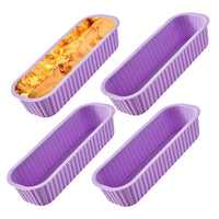 1/4Pcs Mini Household Rectangular Silicone Mold Candy Toast Mould Bread DIY Kitchen Supplies Cake Bakeware Pan Baking Tools - Buy online at  Vibe In Cart.