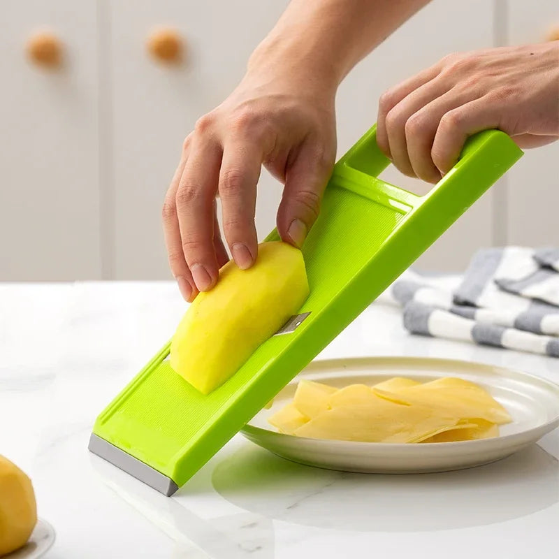 Multifunctionele Vegetable Cutter With Steel Blade Mandoline Slicer Potato Peeler Carrot Cheese Grater Kitchen Accessories Tools - Buy online at  Vibe In Cart.
