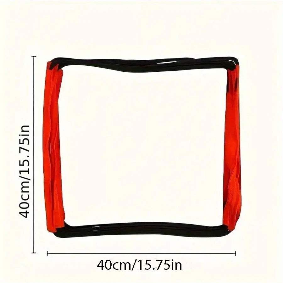 6/8/10/12-Grid Multi-Purpose Agility Ladder - Soft, durable, portable training equipment for fitness, speed and agility training - Buy online at  Vibe In Cart.