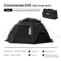 Waterproof Windproof Nylon Camping Dome Tent for 3-4 People