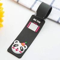 Animal Print PU Material Luggage Tag for Suitcases 23.5cm x 4cm