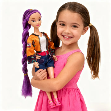 HOT Doll Toys Kpop Demon Hunters Action Figure Toy Rumi Mira Zoey Beautiful Princess Baby Girl Dolls Plastic DIY Toy for Girls - Buy online at  Vibe In Cart.