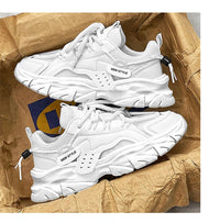 Men's Shoe Breathable Thick Soled Casual Sneakers Outdoor Running Four Seasons New Tennis Men Soft Soles Comfort Male Sneakers - Buy online at  Vibe In Cart.