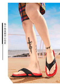 Massage Flip Flops for Men Summer Breathable Beach Shoes Sandals Men Luxury Flip Flops Breathable Plus Big Size Men Slippers 46 - Buy online at  Vibe In Cart.