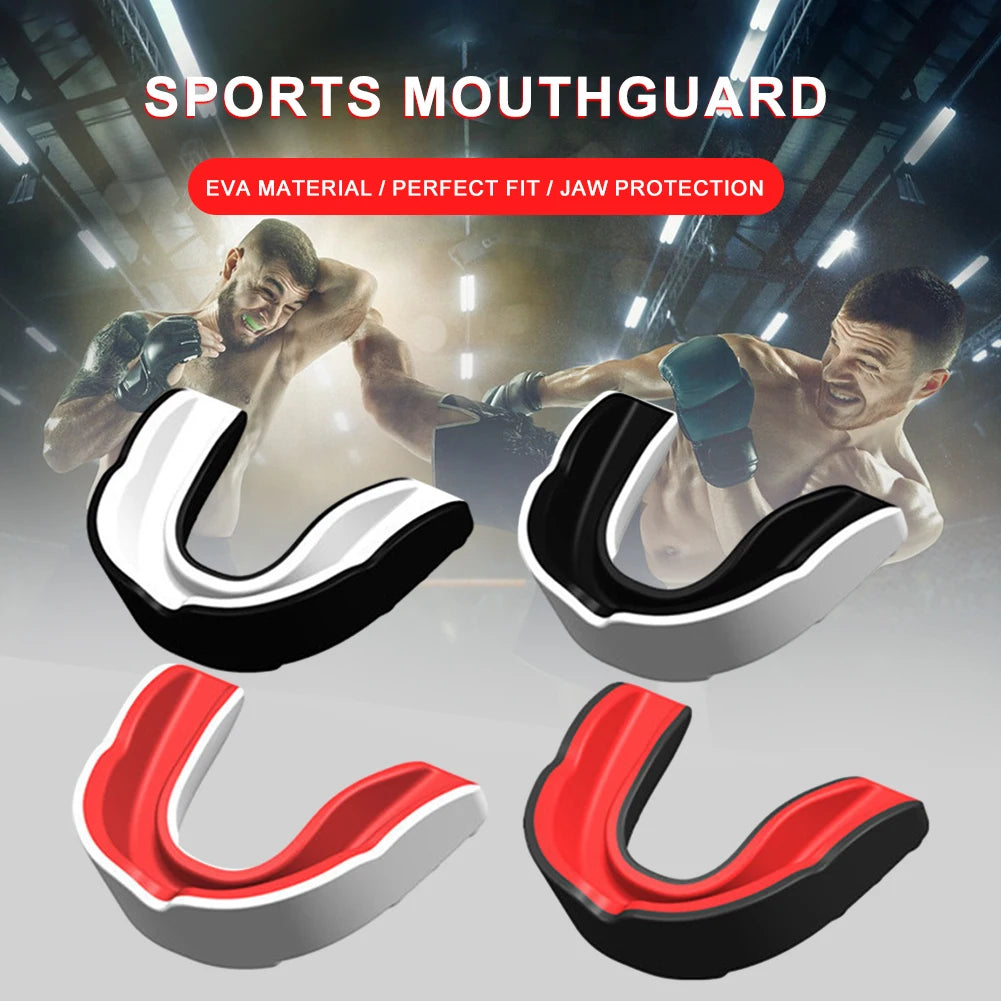 Fighting Training Mouth Guard Boxing Gum Shield Slim Fit Adult Sports Mouthguard Football Wrestling Boxing Teeth Protection - Buy online at  Vibe In Cart.