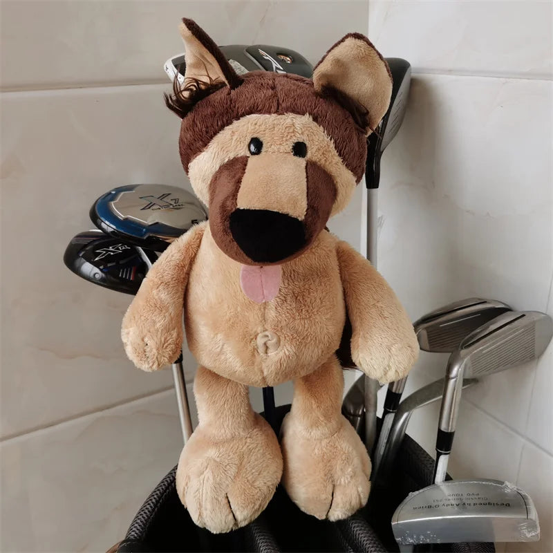 Plush Headcover for Golf Fairway Woods and Right Handed Clubs