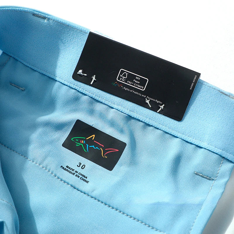 New Golf Shorts Mens Summer Slim Fit Baseball Golf Shorts Sweatpants Male Elastic Sports Wear Fast Dry Casual Trousers Running