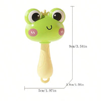 Educational Plastic Animal-Shaped Maracas for Infants and Toddlers, 9x5x5cm