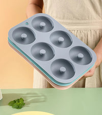 6Holes Baking Mold Food Grade Silicone Non-stick Donut Molds Chocolate Cupcake Pan DIY Muffin Kitchen Tool for Oven Bakeware - Buy online at  Vibe In Cart.