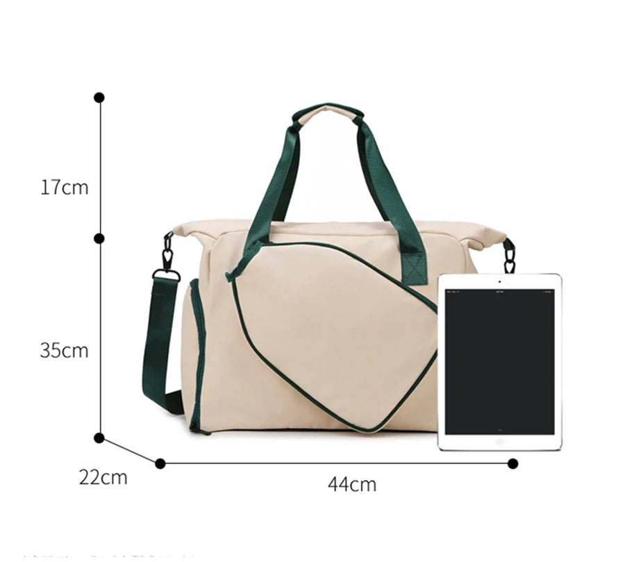 Pickleball Bag, Professional Tennis Padle Bag, Tennis Racket Storage Bag, Casual Tote Bag, Travel Messenger Bag, Sport Gym - Buy online at  Vibe In Cart.