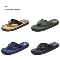 Men's GAT Flip-Flops Wide Strap Non-Pinch Retro Outdoor Anti-Slip Breathable British Style Sandals Beach Shoes - Buy online at  Vibe In Cart.